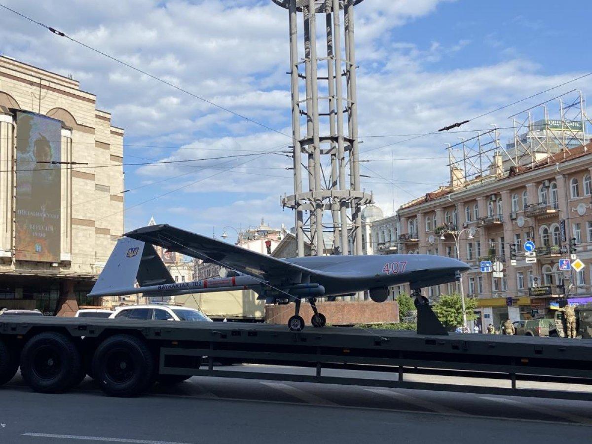 Bayraktar TB2, Ukrayna sokaklarında