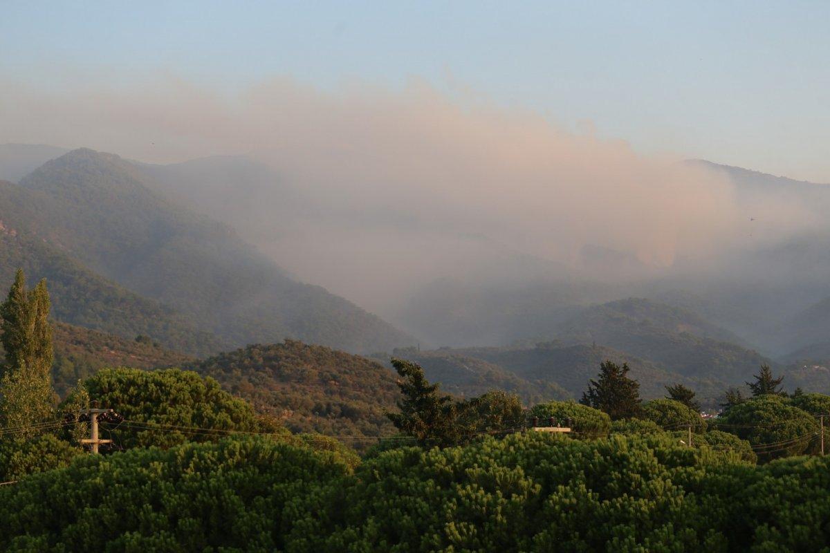 Kaz Dağları'nda çıkan yangın kontrol altına alındı
