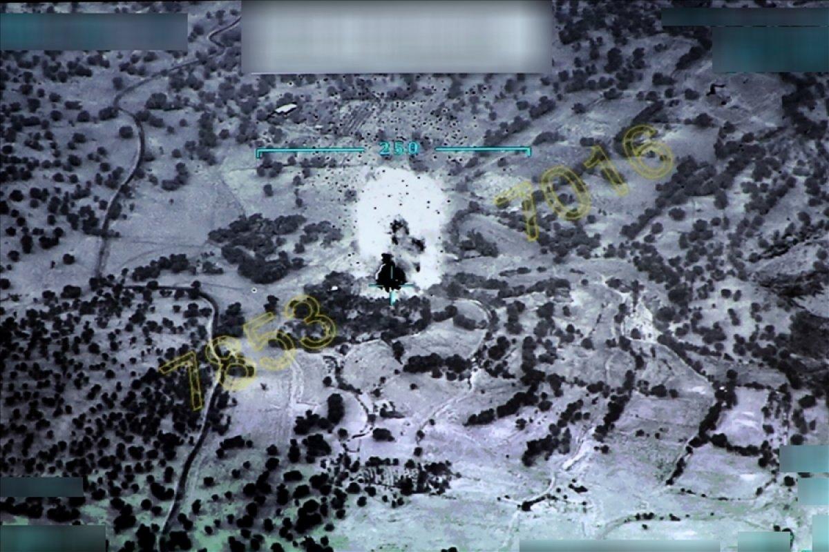 Irak'ın kuzeyinde 28 terör hedefi imha edildi