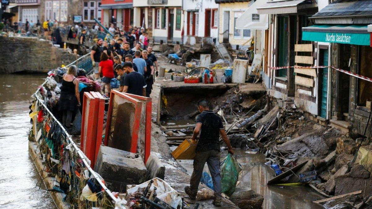 Almanya'da sel felaketi sonrası yaralar sarılamadı