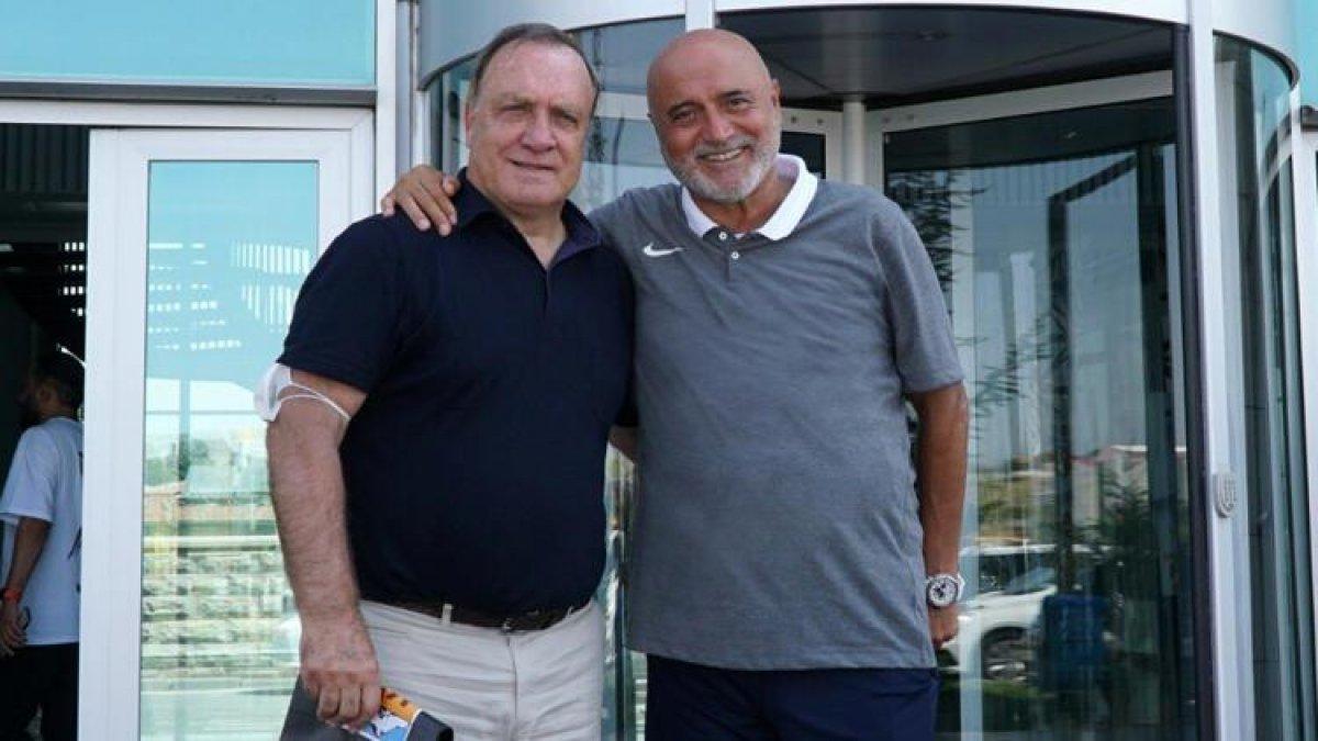 Dick Advocaat'tan Hikmet Karaman'a ziyaret