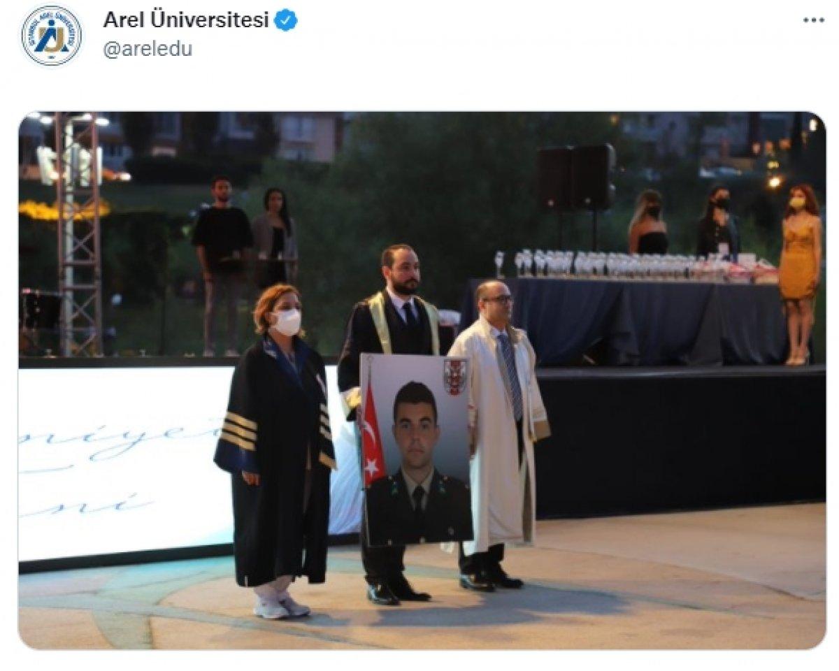 Şehit İsmail Can Softa'ya mezun olduğu üniversiteden saygısızlık