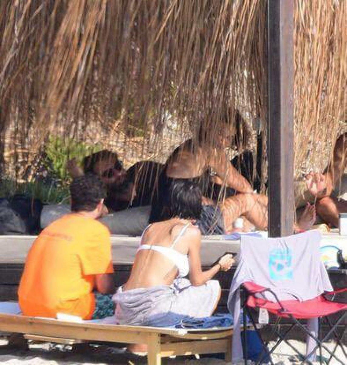 Sıla ve İlker Kaleli, Bodrum tatilinde