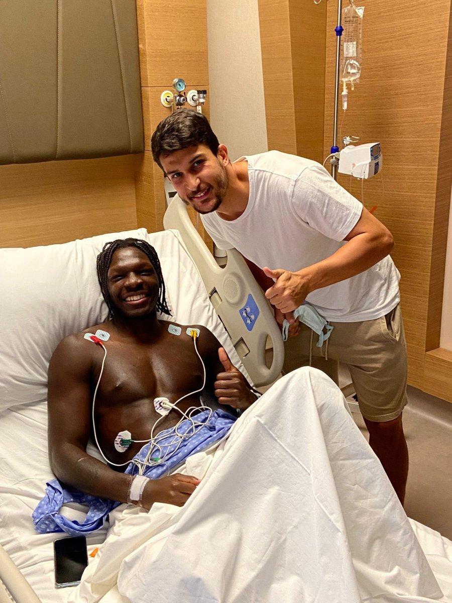 N'Sakala'dan Beşiktaş'a iyi haber