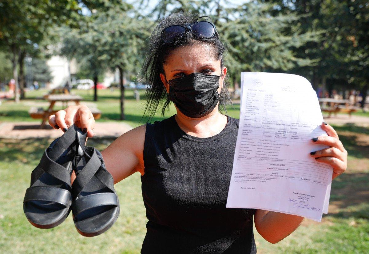 Küçükçekmece’de 30 liraya aldığı ayakkabı, sağlığından etti