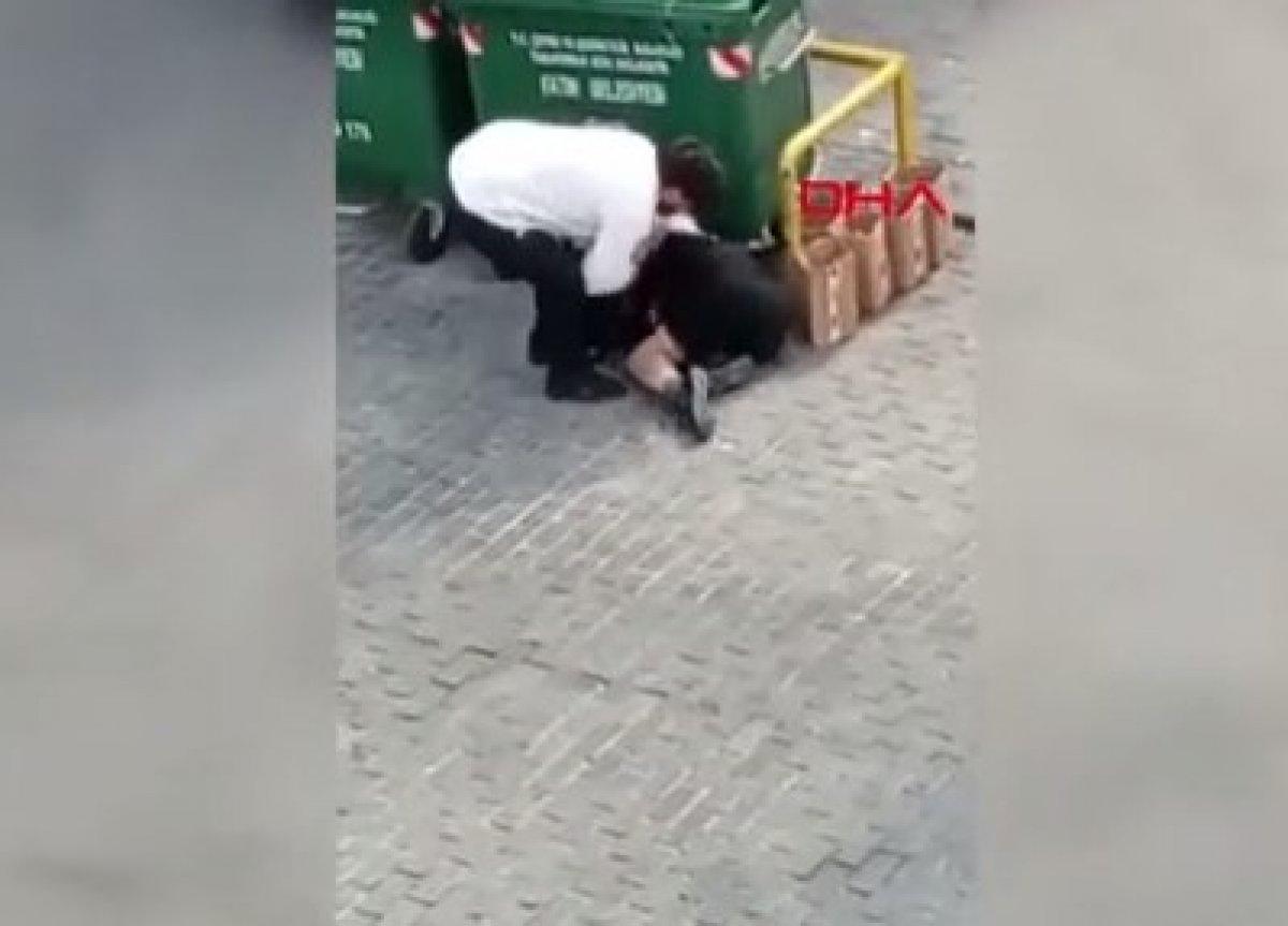 İstanbul Fatih'te kadına şiddet