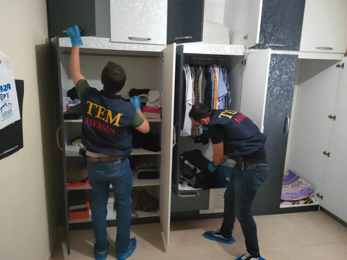 Mersin’de, PKK/YPG propagandası yapan 4 kişi yakalandı