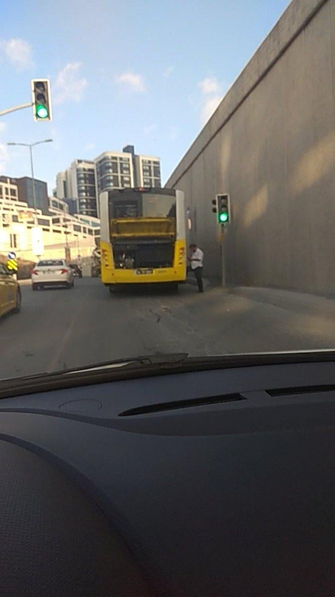 İstanbul'da son arızalı İETT vakası Sancaktepe'de