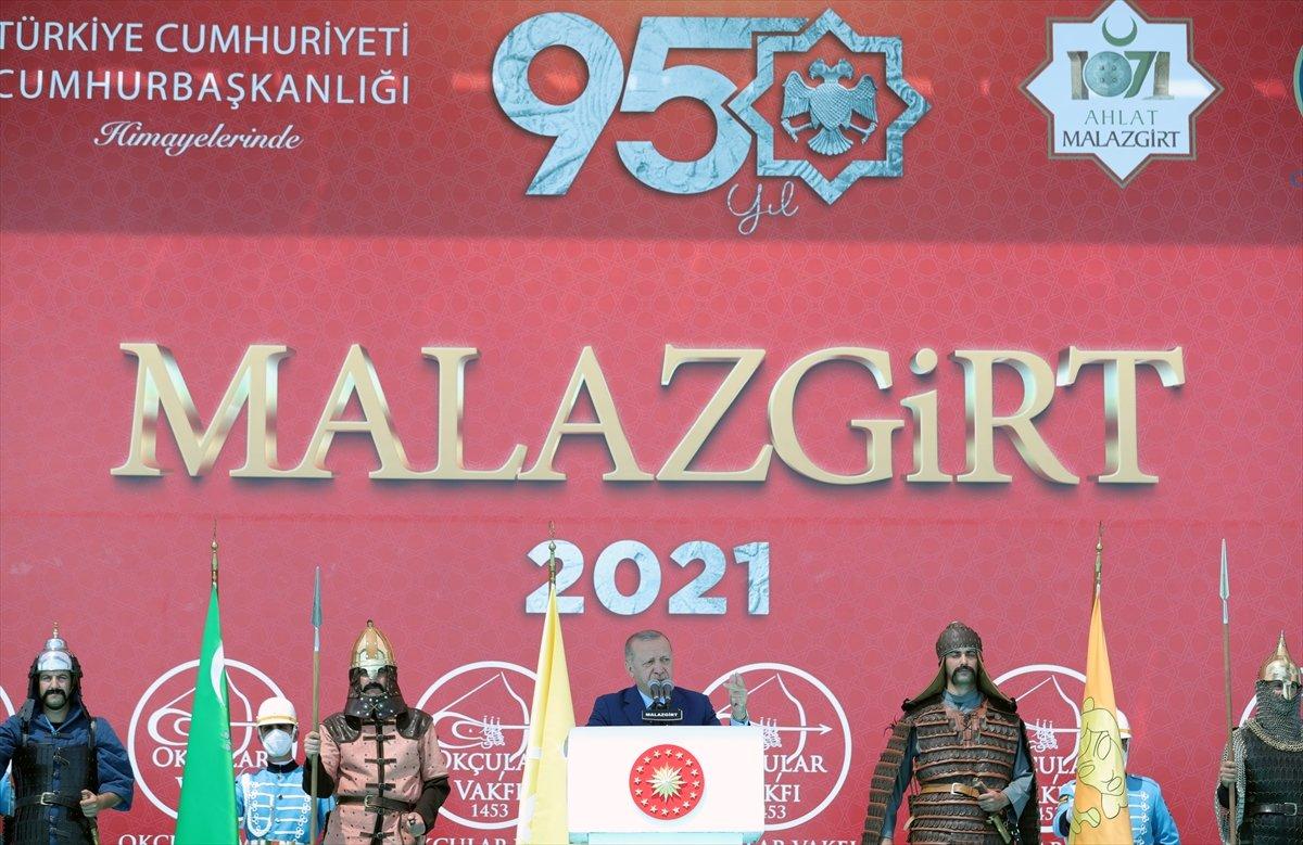 Cumhurbaşkanı Erdoğan'ın, Malazgirt Fetih Programı'ndaki konuşması