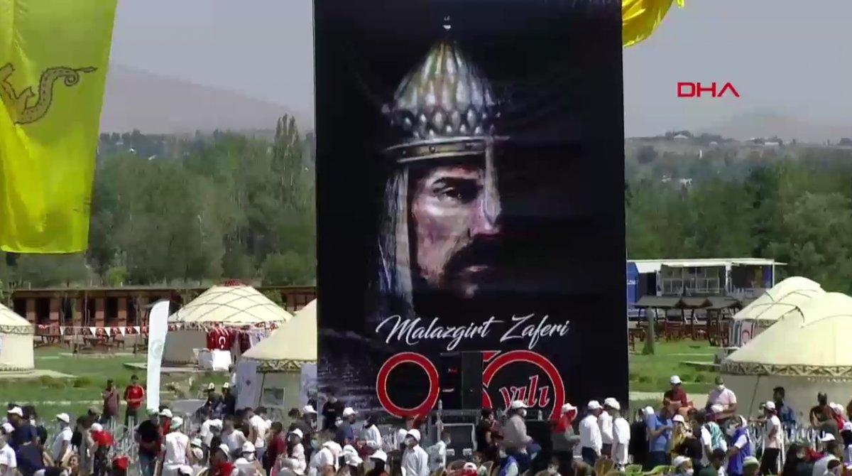 Malazgirt Zaferi’nin 950'nci yıl kutlamalarına yoğun katılım