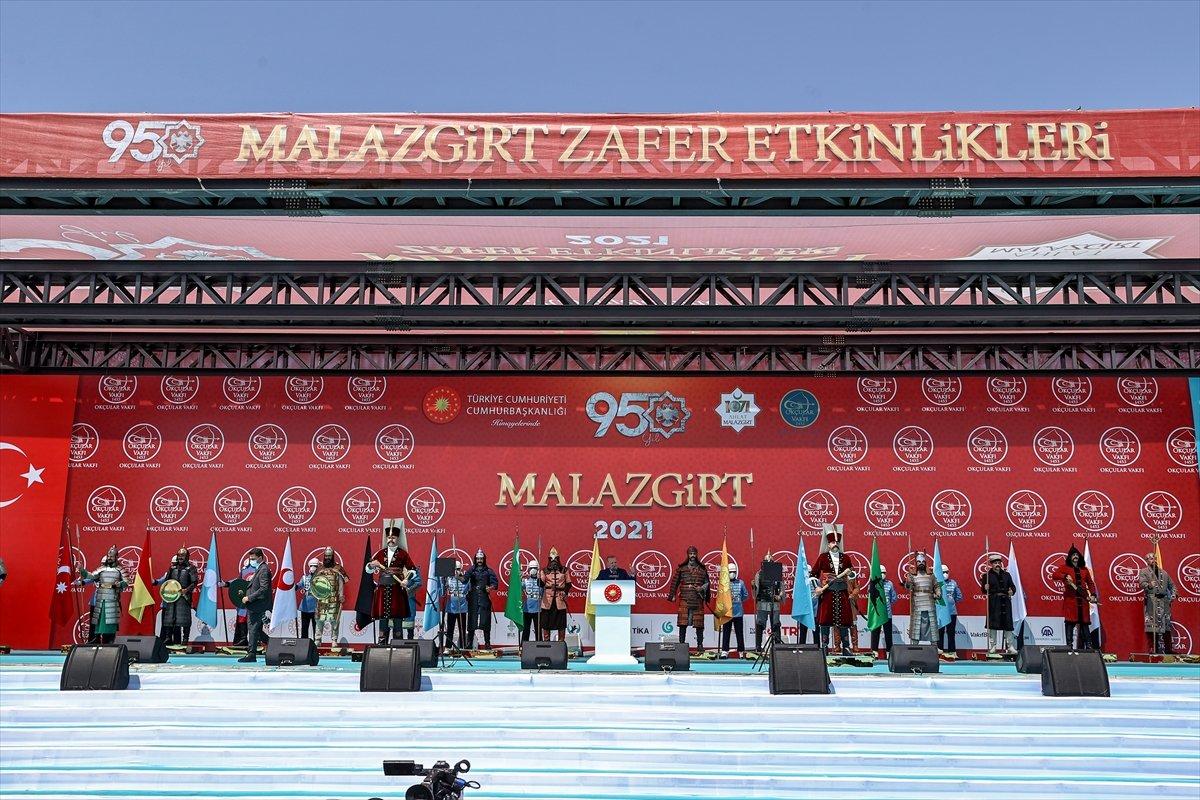 Malazgirt Zaferi’nin 950'nci yıl kutlamalarına yoğun katılım