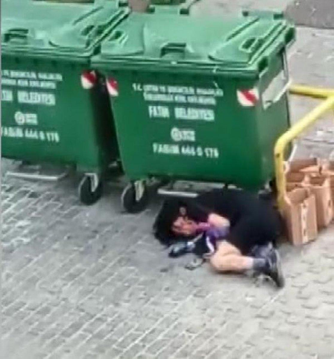 İstanbul Fatih'te kadına şiddet