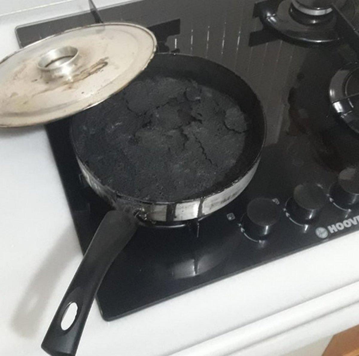 Ordu’da ocakta unutulan tencere mahalleliyi ayağa kaldırdı