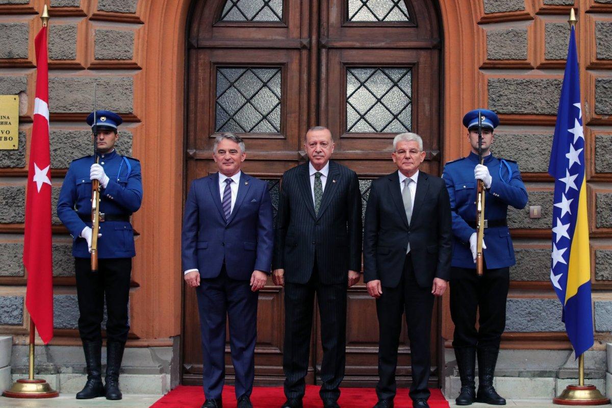 Cumhurbaşkanı Erdoğan Bosna Hersek'te