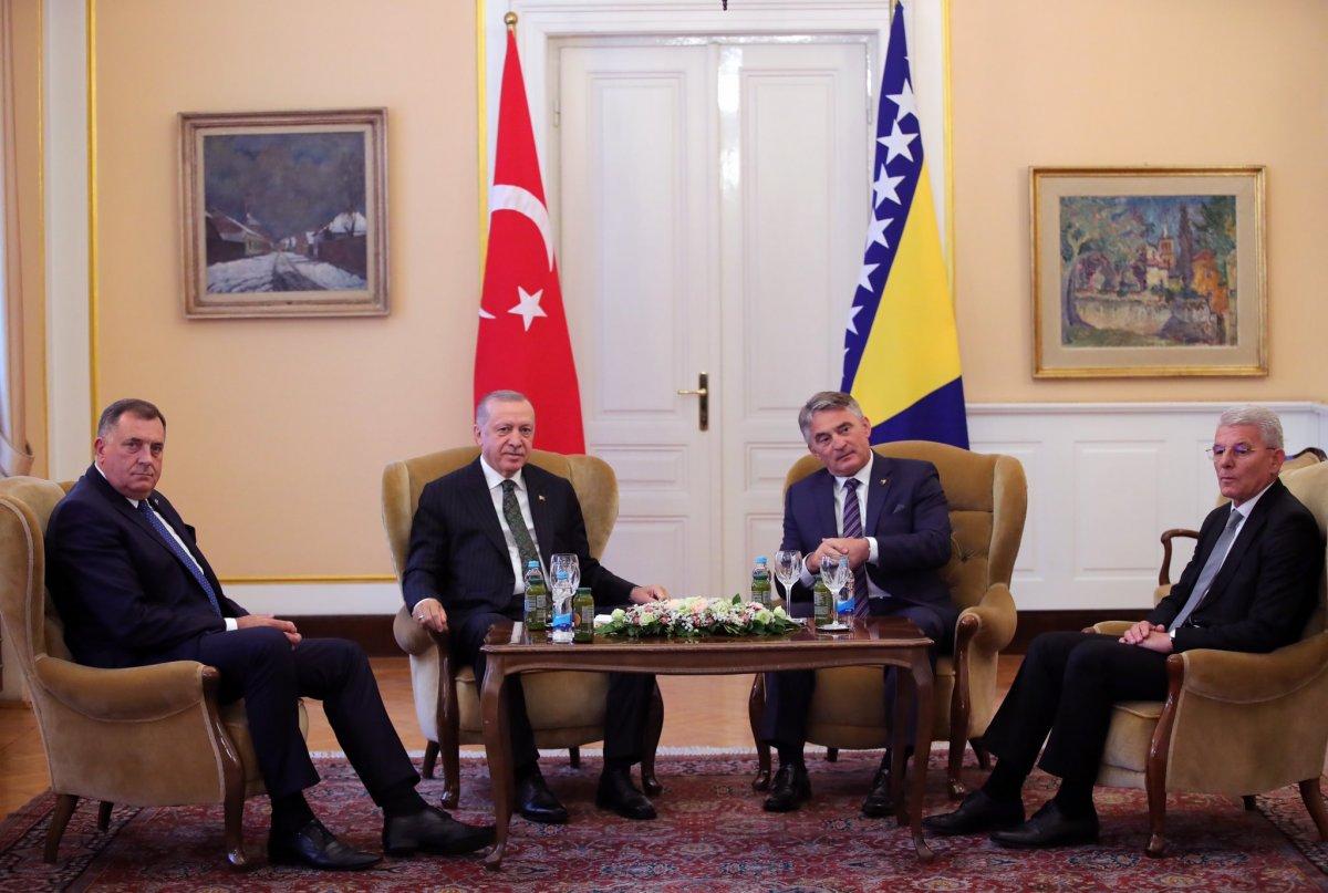 Cumhurbaşkanı Erdoğan Bosna Hersek'te