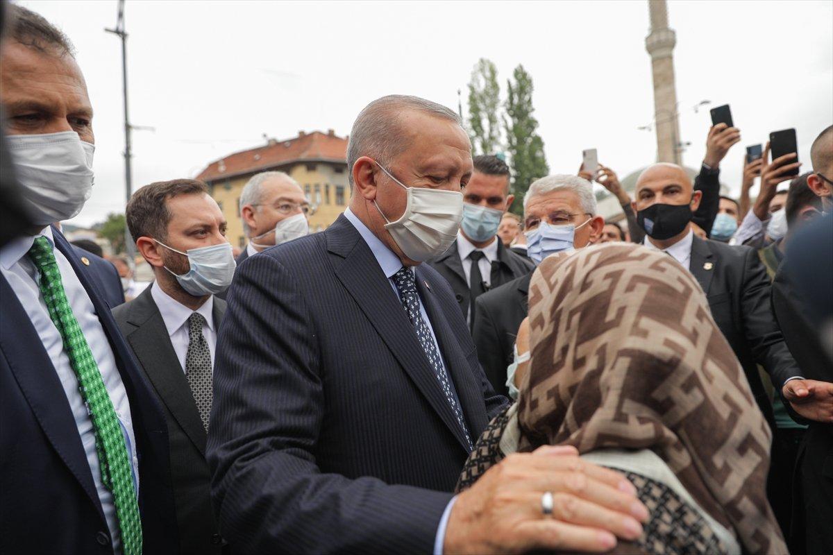 Cumhurbaşkanı Erdoğan'ın ziyareti Bosnalıları mutlu etti