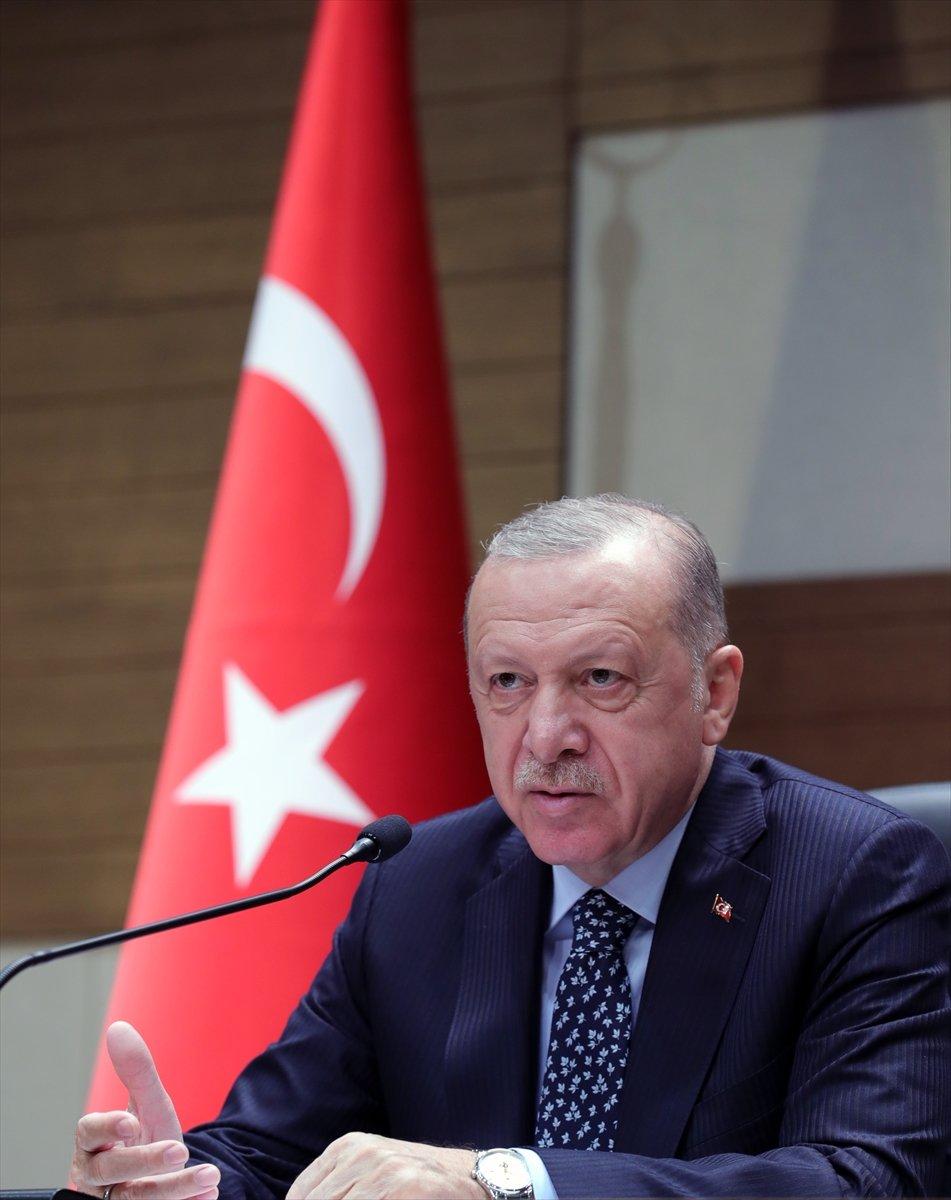 Cumhurbaşkanı Erdoğan'dan muhalefete sert sözler