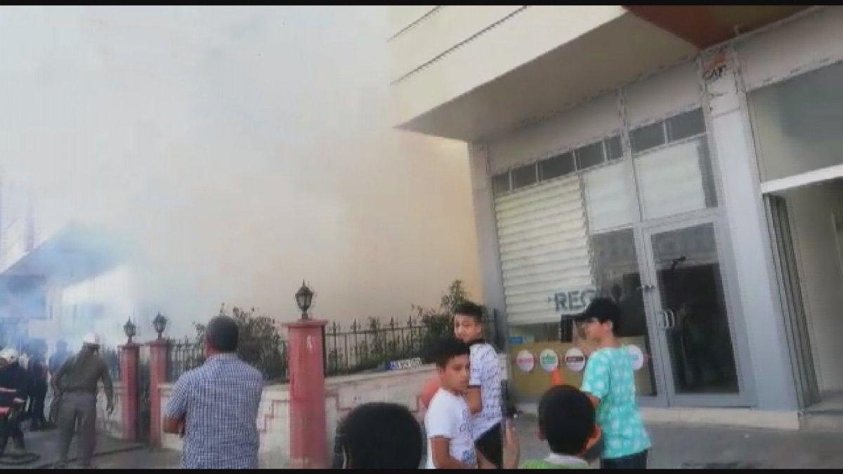 Malatya'da alevler apartmanlara sıçramadan kontrol altına alındı