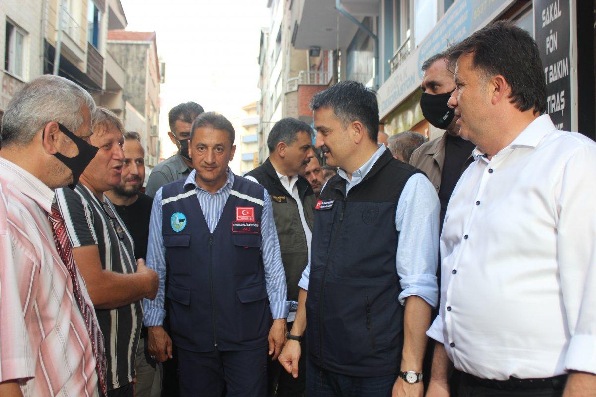 Tarım ve Orman Bakanı Bekir Pakdemirli Türkeli'de