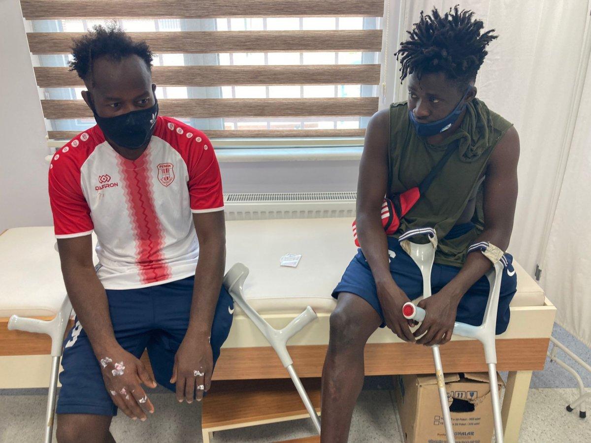 Pendik’te, İETT şoförü engelli futbolcuları darbetti