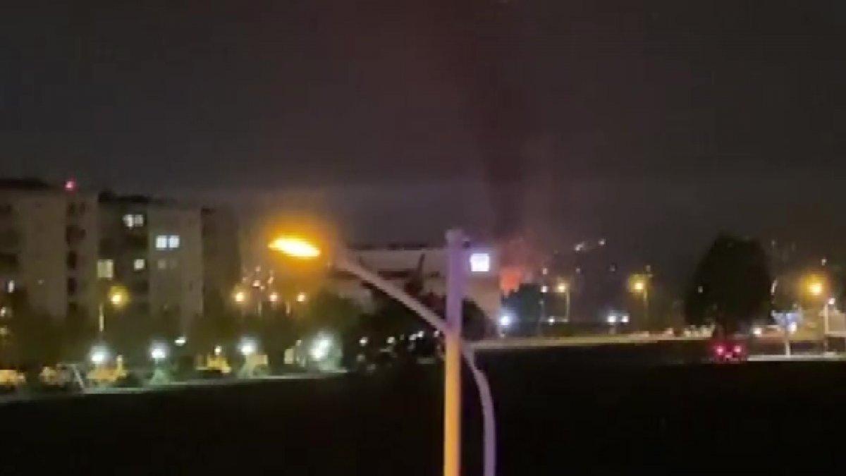 Bursa'daki geri dönüşüm tesisinde çıkan yangın söndürüldü