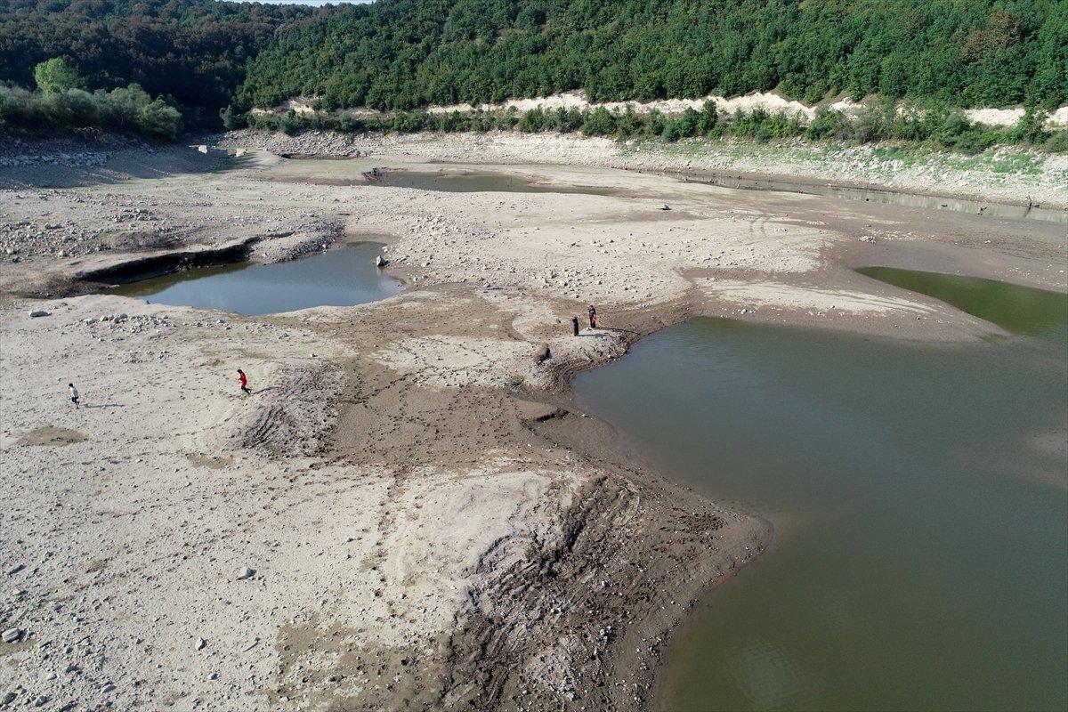 İstanbul'a su sağlayan barajların seviyesi yüzde 58,83'e geriledi