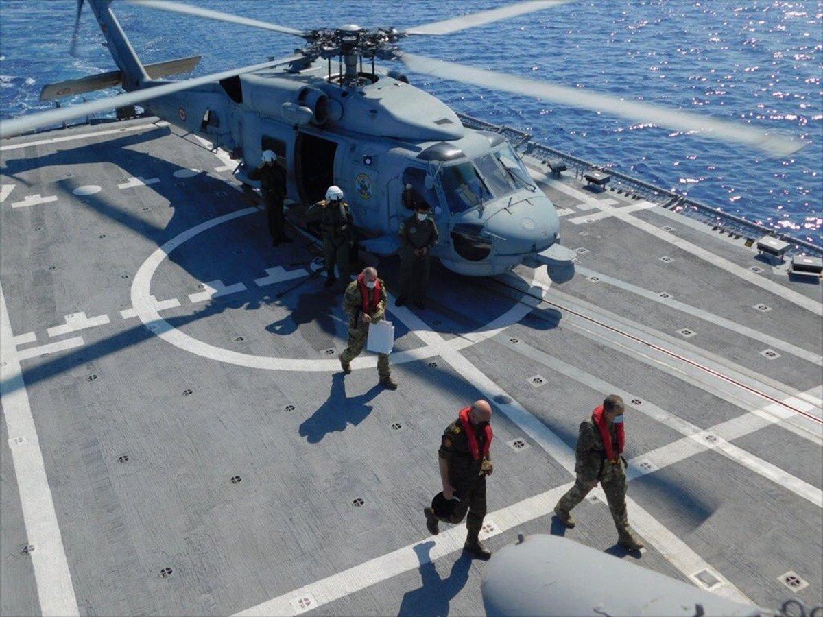 Libya Genelkurmay Başkanı Haddad'dan TCG Gediz'e ziyaret