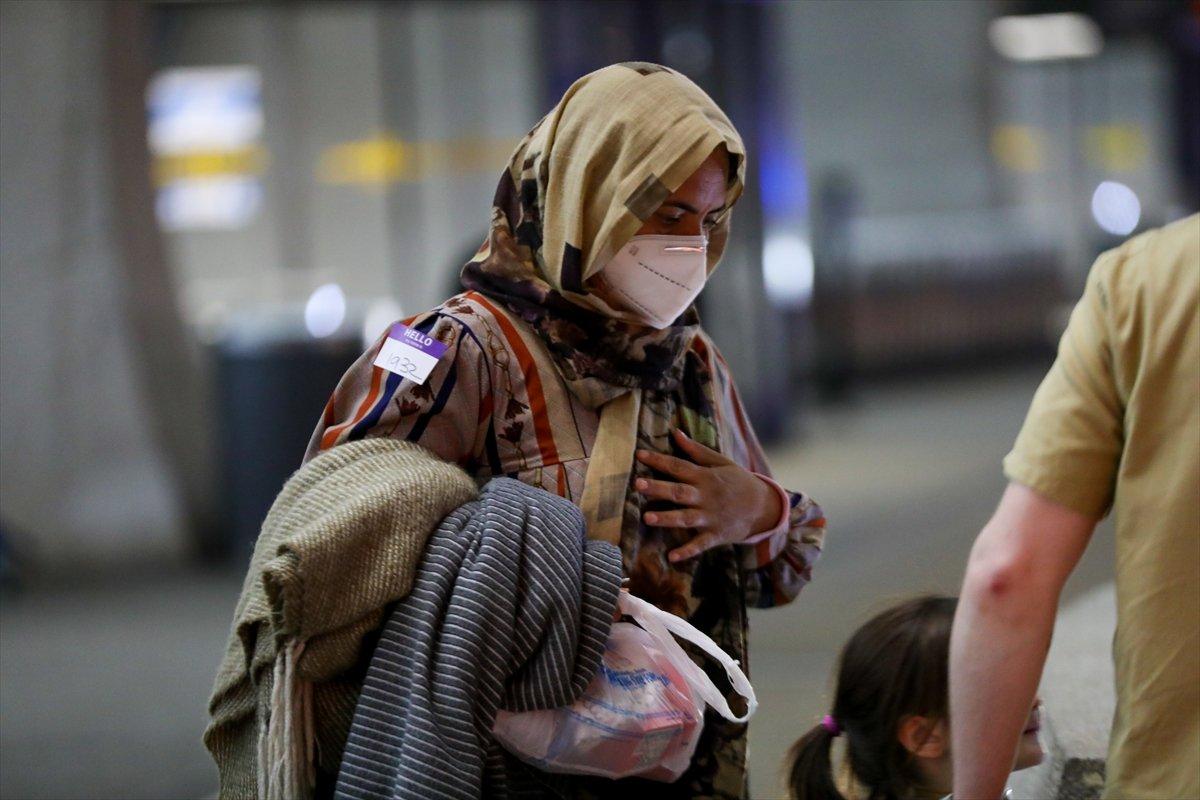 Afganistan'daki insanlar ABD'ye getirildi