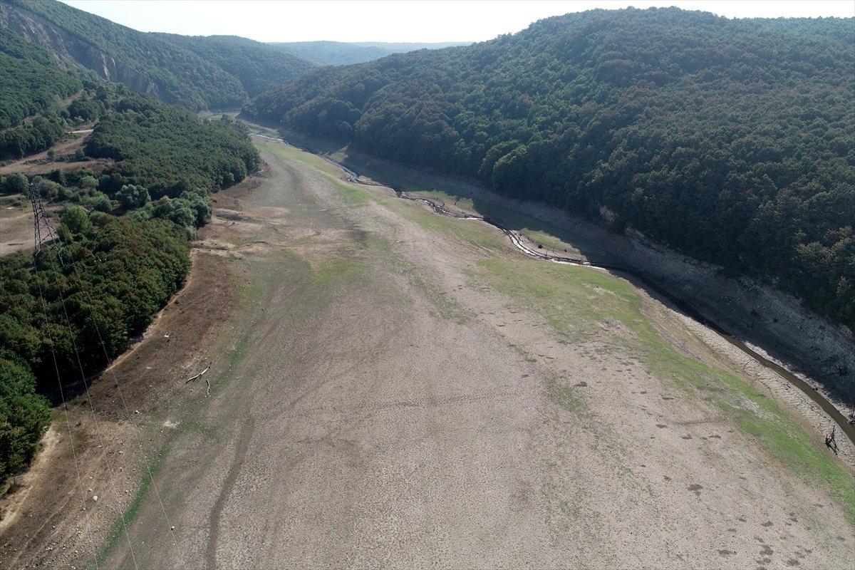 İstanbul'a su sağlayan barajların seviyesi yüzde 58,83'e geriledi