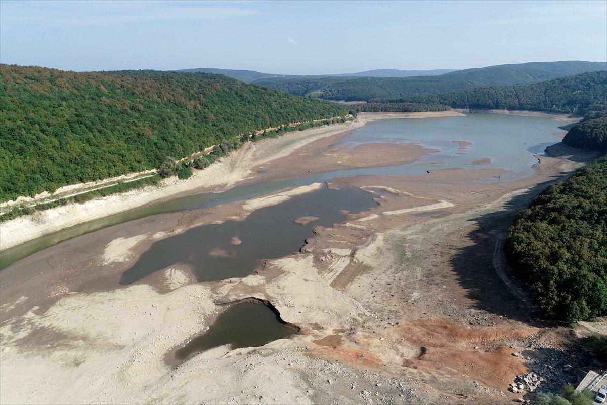 İstanbul'a su sağlayan barajların seviyesi yüzde 58,83'e geriledi