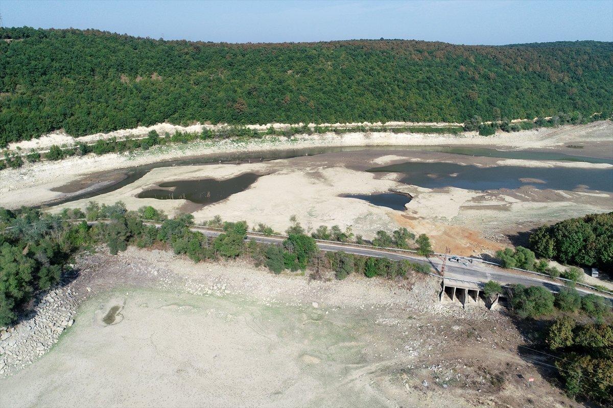 İstanbul'a su sağlayan barajların seviyesi yüzde 58,83'e geriledi