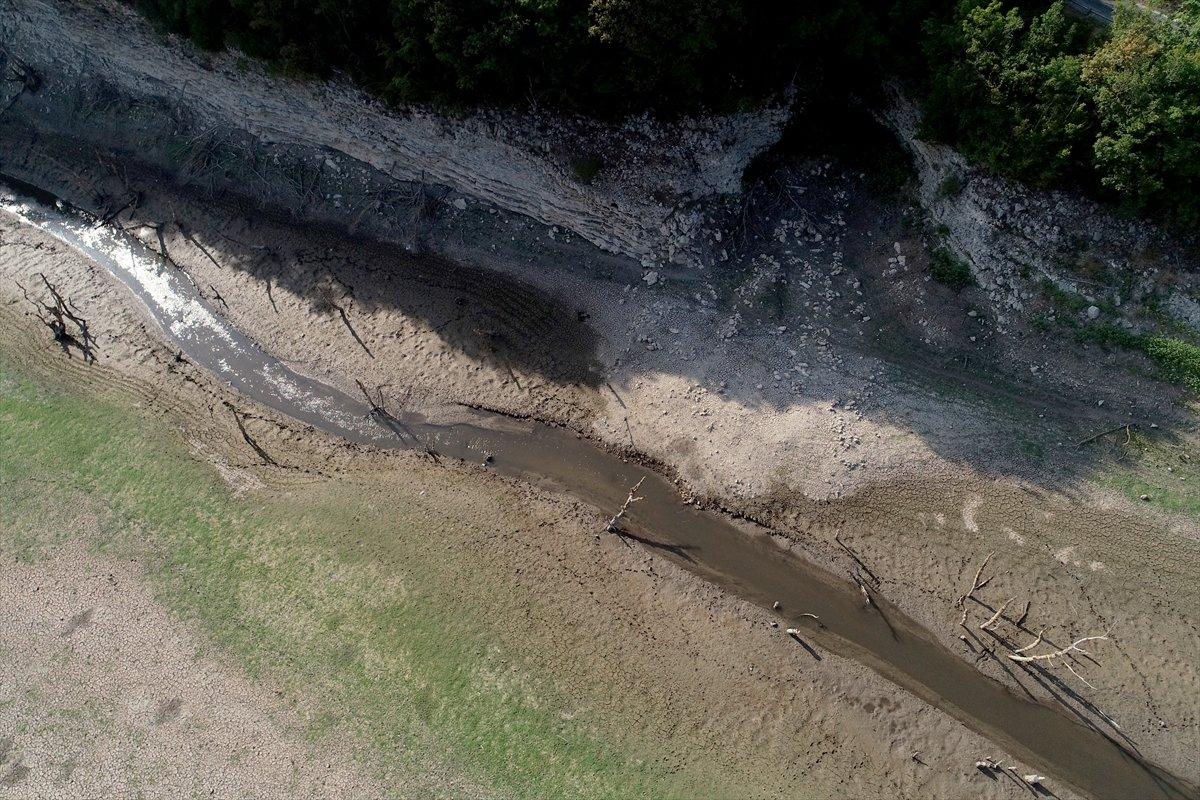 İstanbul'a su sağlayan barajların seviyesi yüzde 58,83'e geriledi