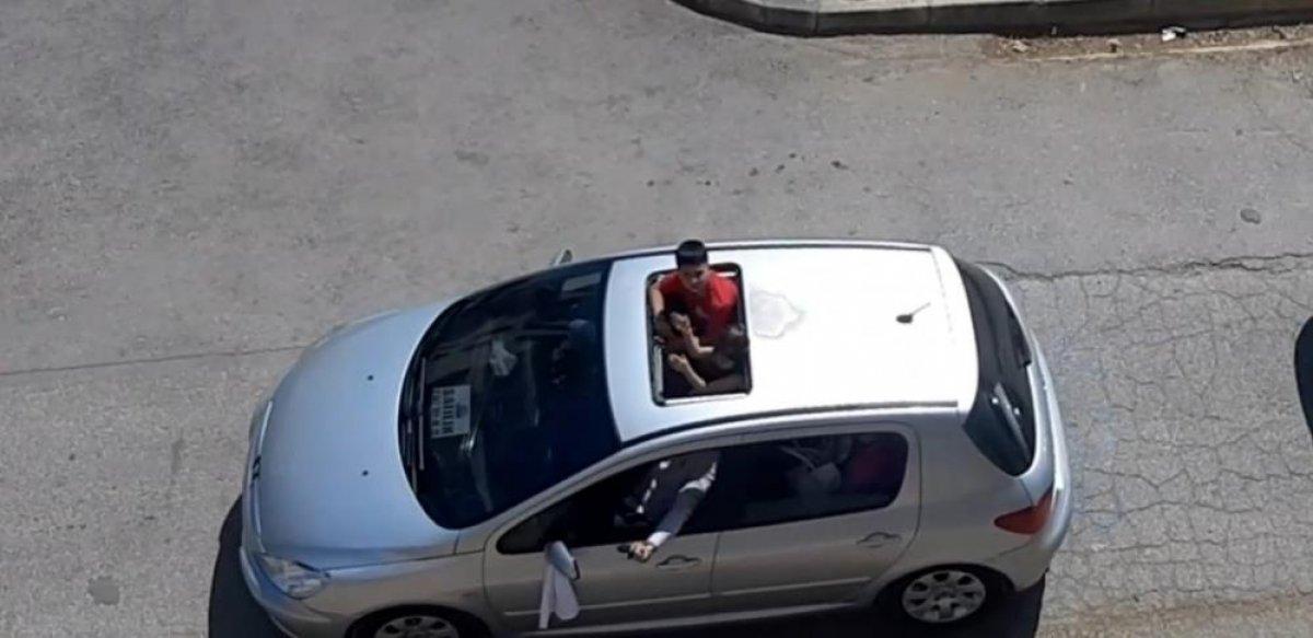 İzmir'deki düğün konvoyunda havaya ateş açıldı