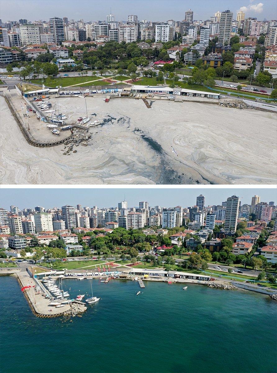 İstanbul sahilleri müsilajdan arındırıldı