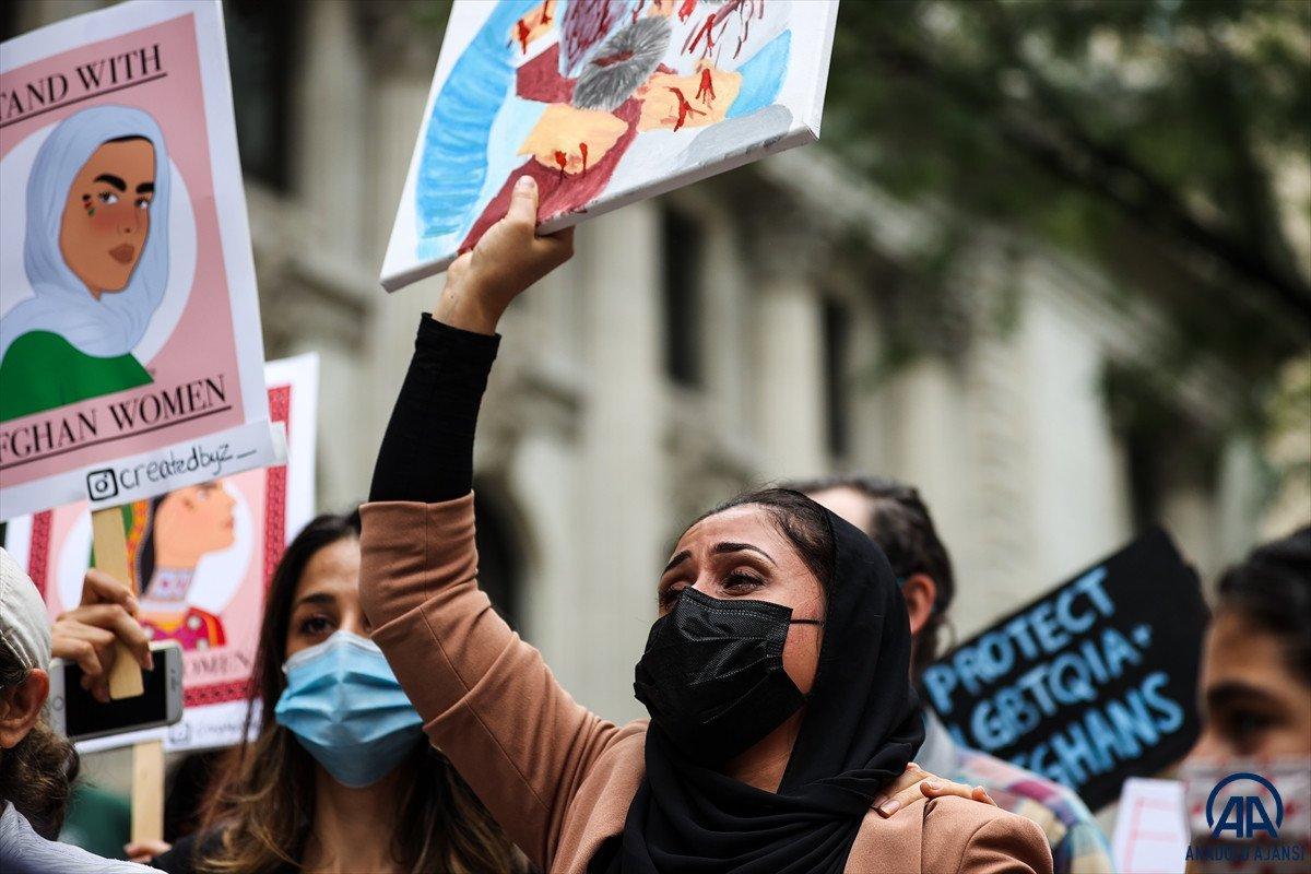 ABD'de Taliban protesto edildi