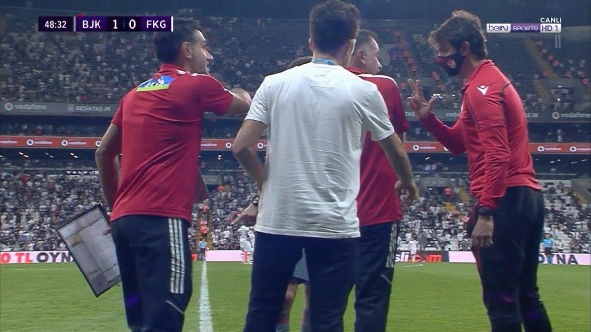 Beşiktaş maçında kural bilmeyen 4. hakem skandalı