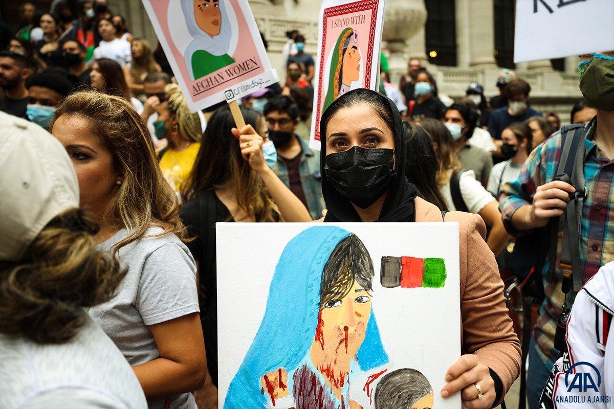 ABD'de Taliban protesto edildi