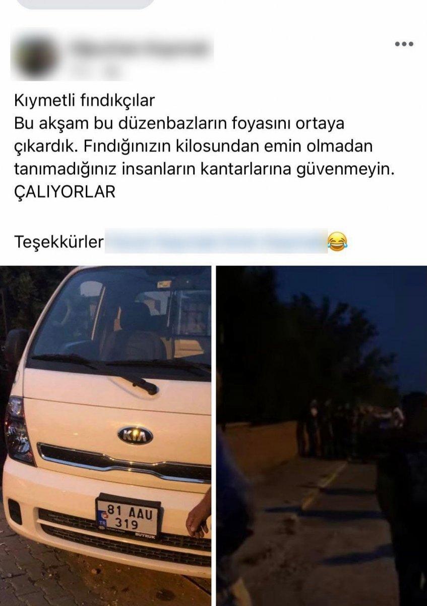 Sakarya'da fındık dolandırıcılığı