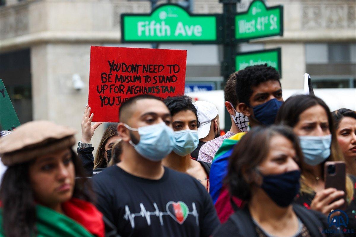 ABD'de Taliban protesto edildi