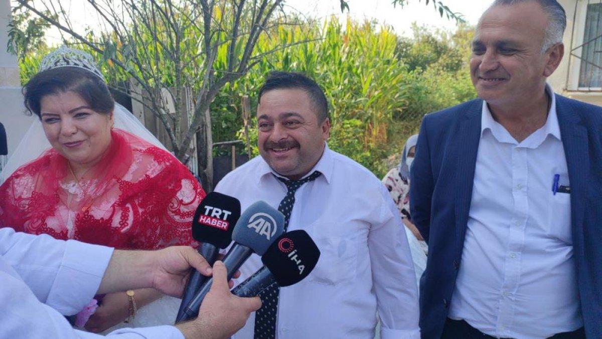 Sakarya'da görme engelli çift tüm engelleri aşarak evlendi