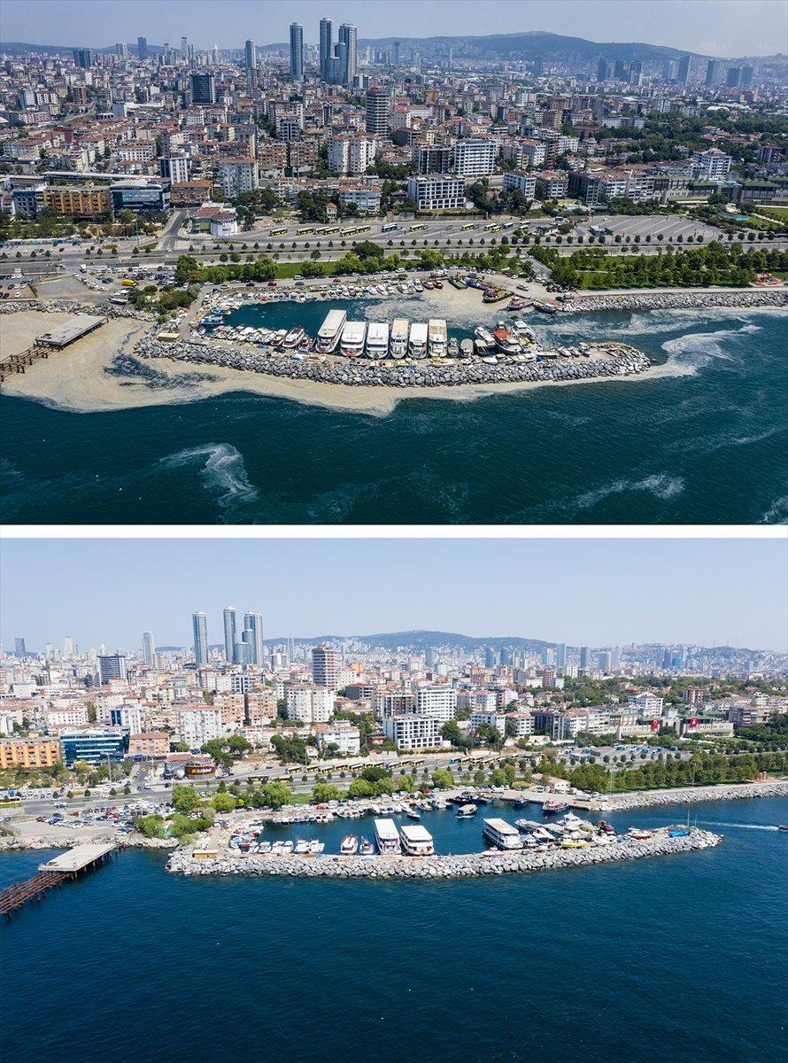 İstanbul sahilleri müsilajdan arındırıldı