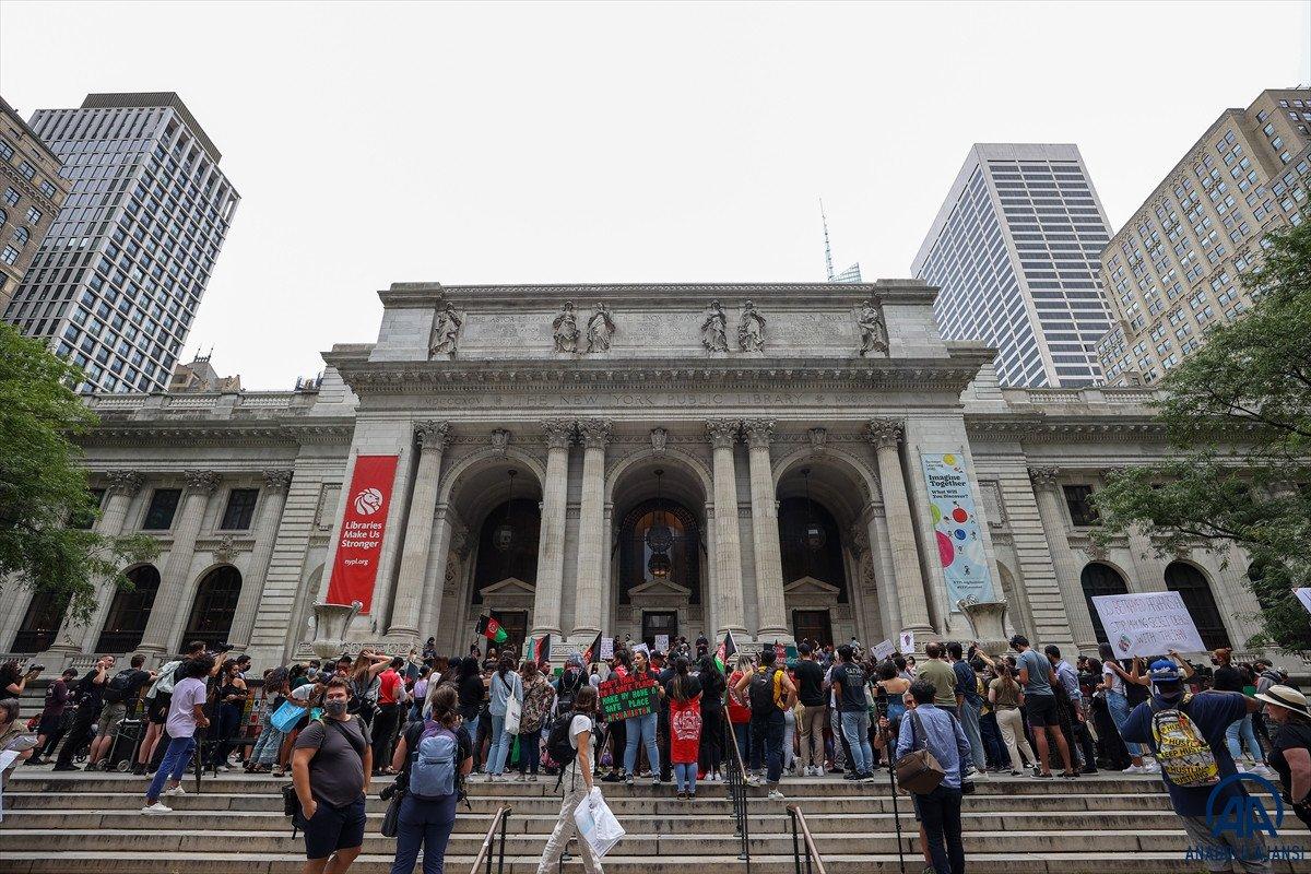 ABD'de Taliban protesto edildi