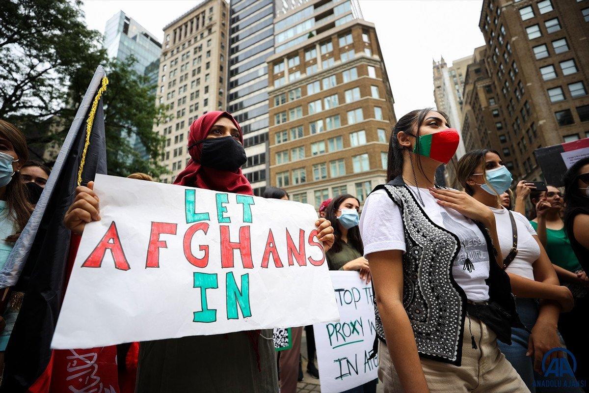 ABD'de Taliban protesto edildi