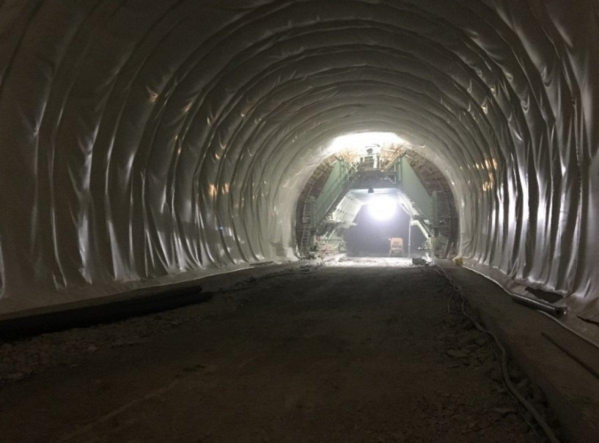 Zigana Tüneli'nde sona gelindi