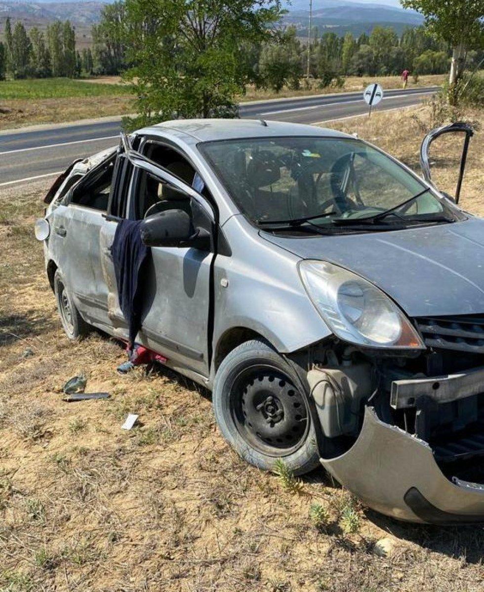 Gümüşhane'de trafik kazası: 4 yaralı