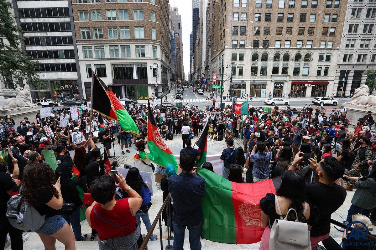 ABD'de Taliban protesto edildi