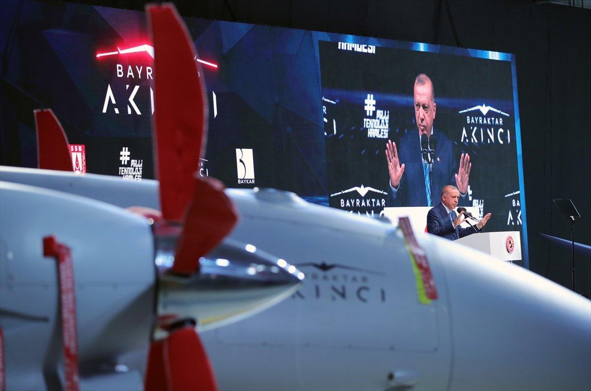 Cumhurbaşkanı Erdoğan, Akıncı TİHA töreninde