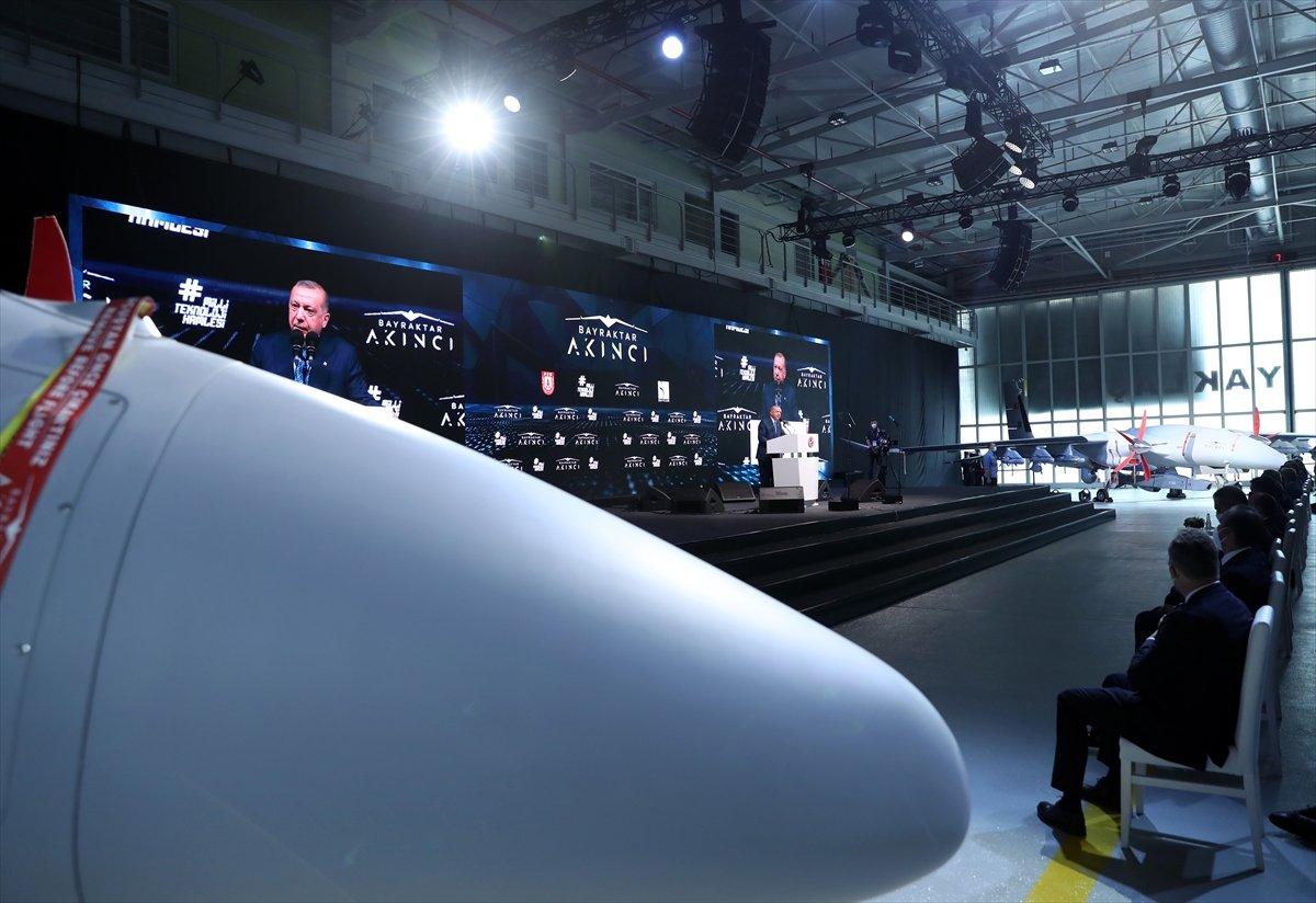 Cumhurbaşkanı Erdoğan, Akıncı TİHA töreninde