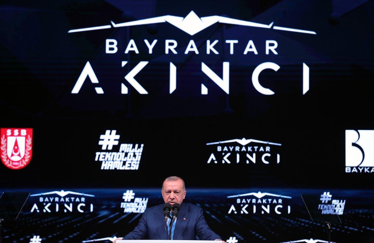 Cumhurbaşkanı Erdoğan, Akıncı TİHA töreninde