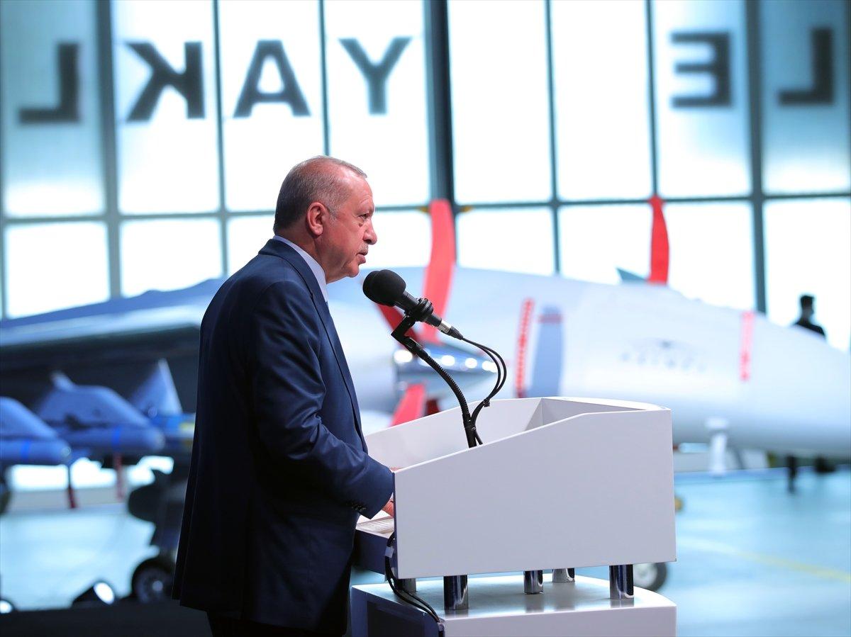 Cumhurbaşkanı Erdoğan, Akıncı TİHA töreninde